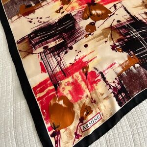 Armine 100% Silk scarf/hijab Square mutli colored